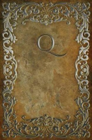 Cover of Monogram "q" Blank Book