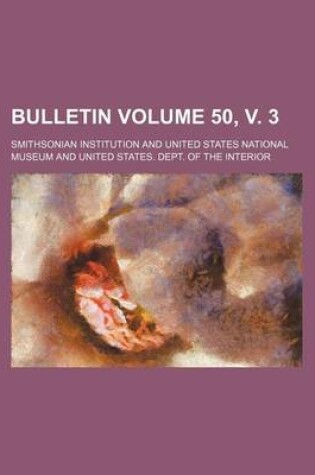 Cover of Bulletin Volume 50, V. 3