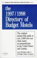 Cover of The 1997/1998 Directory of Budget Motels