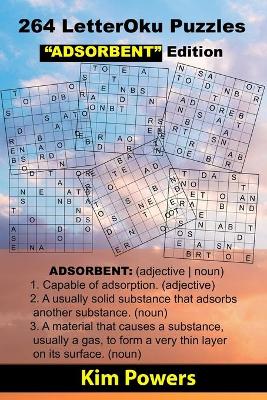 Book cover for 264 LetterOku Puzzles "ADSORBENT" Edition