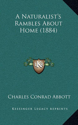 Book cover for A Naturalist's Rambles about Home (1884)