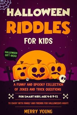 Book cover for Halloween Riddles for Kids