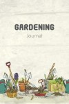 Book cover for Gardening Journal