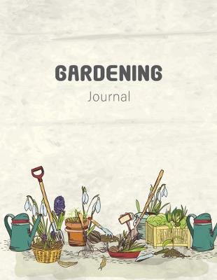 Book cover for Gardening Journal