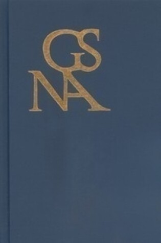 Cover of Goethe Yearbook 19