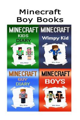 Book cover for Minecraft Boy Books