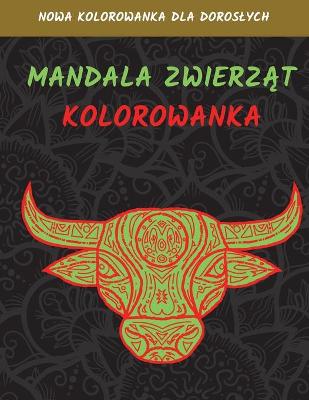Book cover for Mandale Zwierząt Kolorowanka