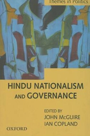 Cover of Hindu Nationalism and Governance