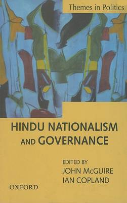 Book cover for Hindu Nationalism and Governance