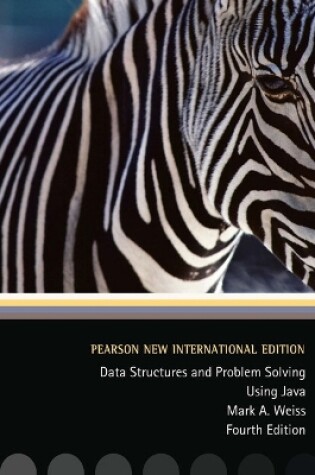 Cover of Data Structures and Problem Solving Using Java