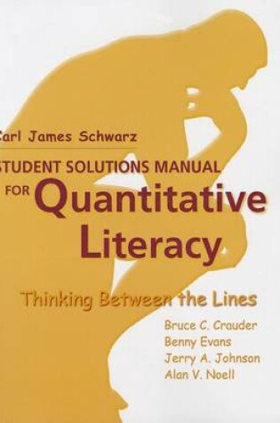 Cover of Quantitative Literacy