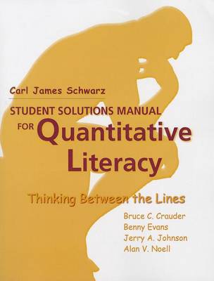 Book cover for Quantitative Literacy