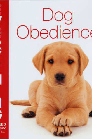 Cover of Dog Obedience