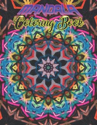 Book cover for Mandala Coloring Book