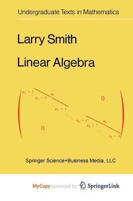 Book cover for Linear Algebra
