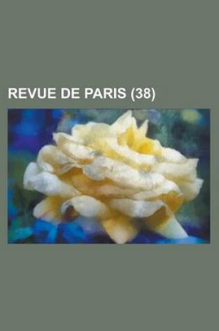 Cover of Revue de Paris (38)