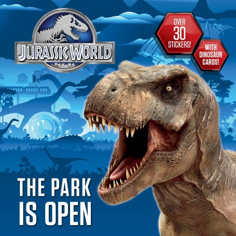 Book cover for The Park is Open (Jurassic World)
