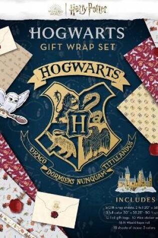 Cover of Hogwarts Gift Wrap Stationery Set