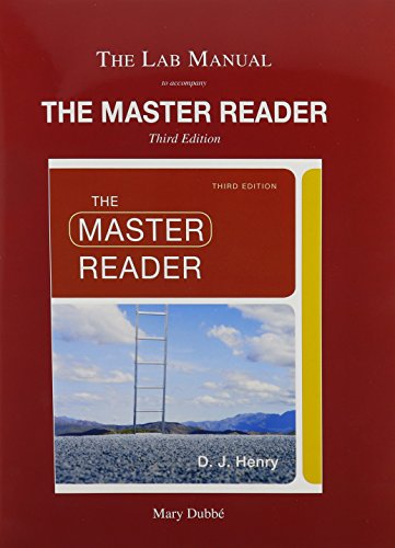 Book cover for Master Reader & Lab Manual, 3/E