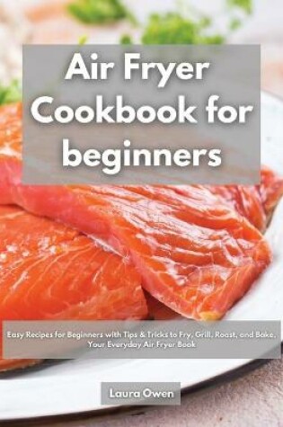 Cover of Air Fryer cookbook for beginners