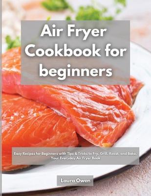 Book cover for Air Fryer cookbook for beginners