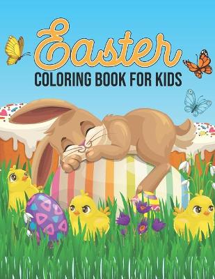 Book cover for Easter Coloring Book for Kids