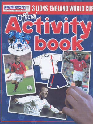 Book cover for The Official England World Cup Three Lions Activity Book