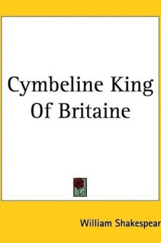 Cover of Cymbeline King of Britaine