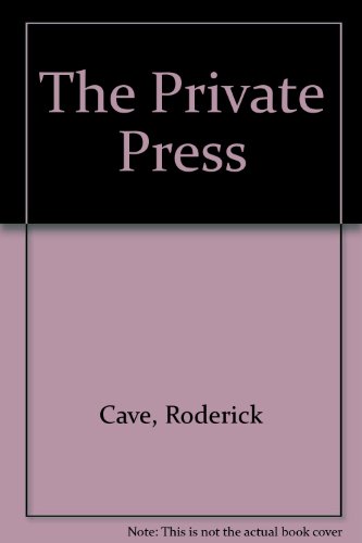Book cover for The Private Press