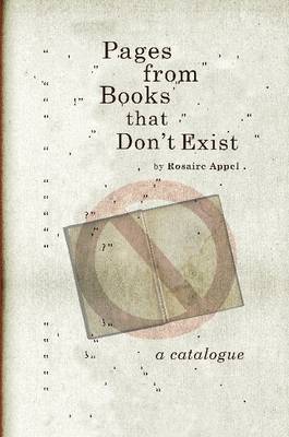 Book cover for Pages from Books That Don't Exist