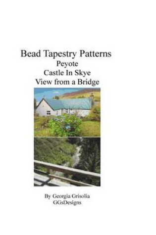 Cover of Bead Tapestry patterns Peyote castle in skye view from a bridge