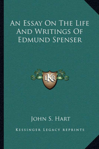 Cover of An Essay on the Life and Writings of Edmund Spenser