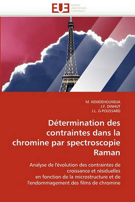 Cover of D termination Des Contraintes Dans La Chromine Par Spectroscopie Raman