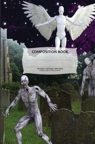 Cover of Zombie Apocalypse Composition Notebook, Wide Ruled
