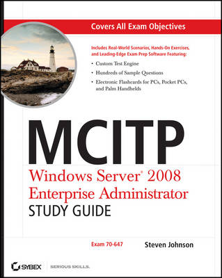 Book cover for MCITP: Windows Server 2008 Enterprise Administrator Study Guide