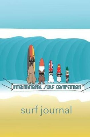 Cover of Dogs Surfing Competition Surf Journal