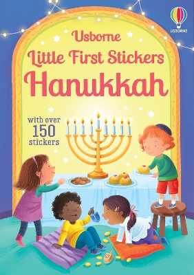 Book cover for Little First Stickers Hanukkah