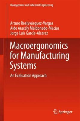 Book cover for Macroergonomics for Manufacturing Systems