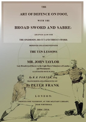 Book cover for The Art of Defence on Foot with the Broad Sword and Sabre