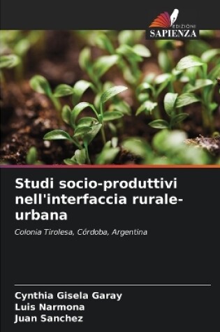 Cover of Studi socio-produttivi nell'interfaccia rurale-urbana