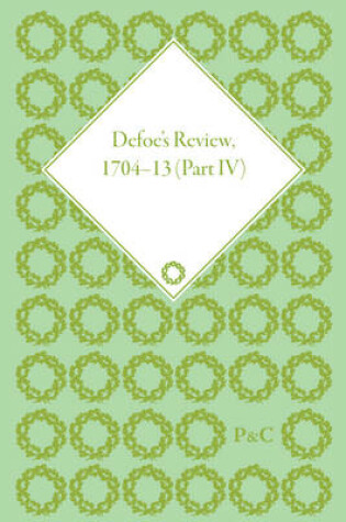 Cover of Defoe's Review 1704-13, Volume 4 (1707)