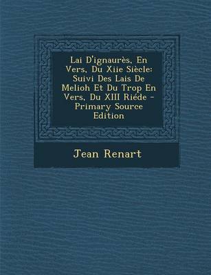 Book cover for Lai D'Ignaures, En Vers, Du Xiie Siecle