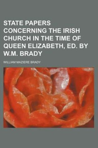 Cover of State Papers Concerning the Irish Church in the Time of Queen Elizabeth, Ed. by W.M. Brady