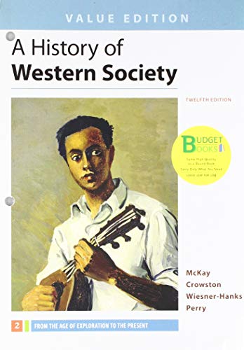 Book cover for Loose-Leaf Version for a History of Western Society, Value Edition, Volume II