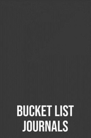 Cover of Bucket List Journals