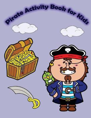 Book cover for Pirate Activity Book for Kids