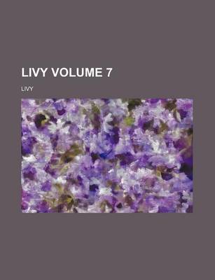 Book cover for Livy Volume 7