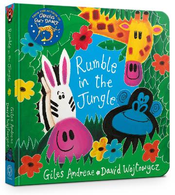 Book cover for Rumble in the Jungle Board Book