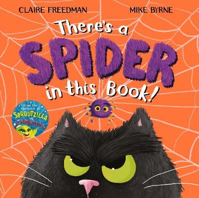 Book cover for There's A Spider In This Book