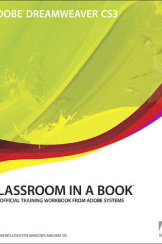 Cover of Adobe Dreamweaver CS3 Classroom in a Book